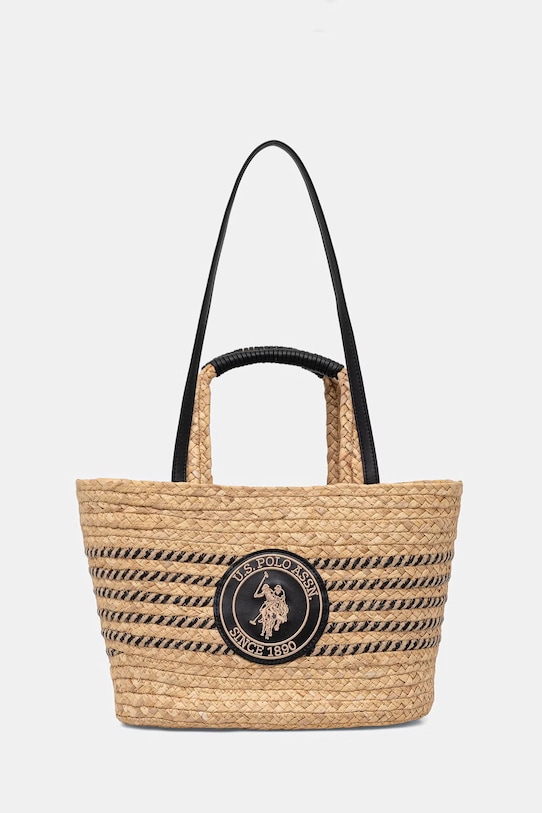 U.S. Polo Assn. torebka shopper damska SOMERSET beżowy BEUO19025WS4