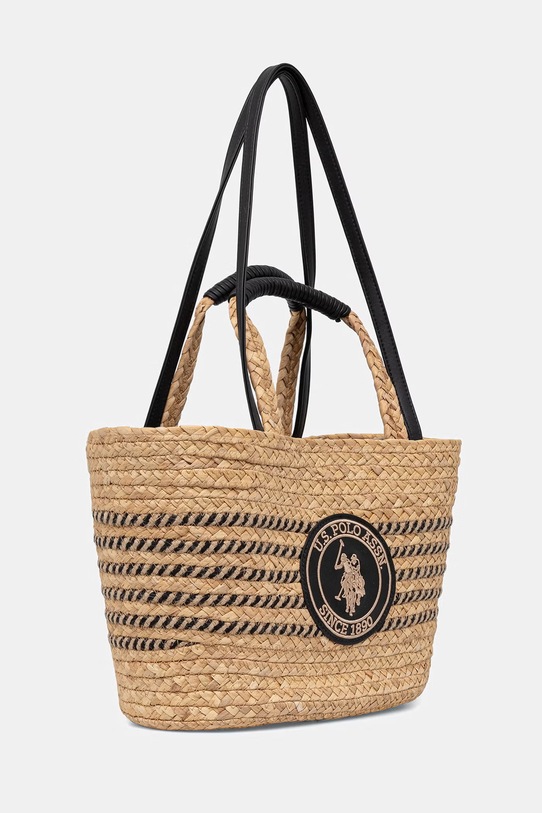 U.S. Polo Assn. torebka shopper damska SOMERSET BEUO19025WS4 beżowy SS26