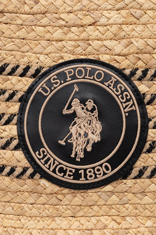 U.S. Polo Assn. torebka shopper damska SOMERSET beżowy BEUO19025WS4