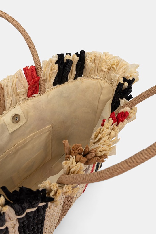 U.S. Polo Assn. torebka shopper damska SOMERSET BEUO19026WL2 beżowy