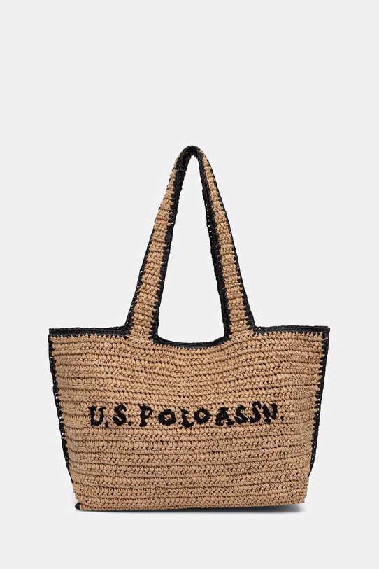 U.S. Polo Assn. torebka shopper damska SOMERSET beżowy BEUO19028WL2