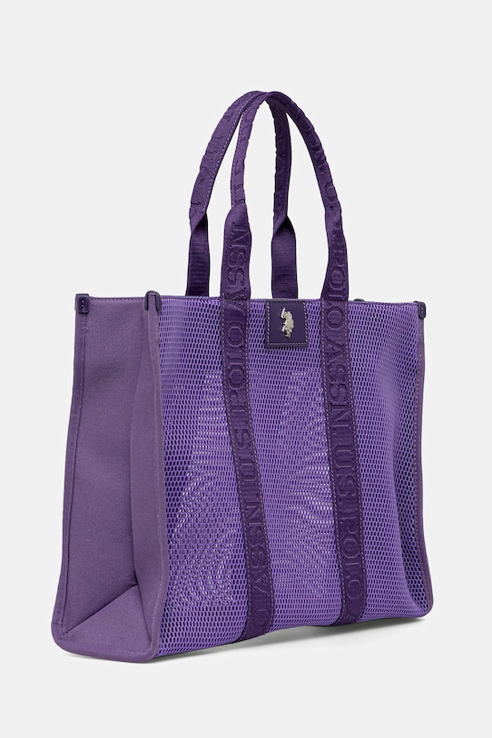 U.S. Polo Assn. torebka tote damska SOUTHEND BEUOY9105WC9 fioletowy SS26