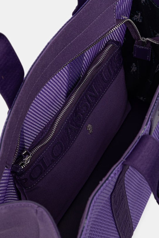 U.S. Polo Assn. torebka tote damska SOUTHEND BEUOY9105WC9 fioletowy
