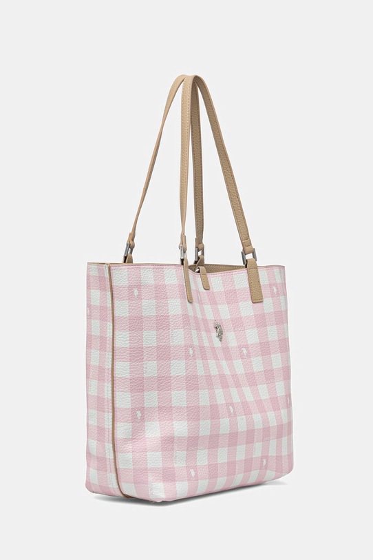 Doplňky Oboustranná kabelka U.S. Polo Assn. ROGERSVILLE BEURR9097WVP béžová