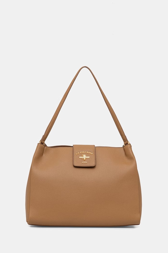 U.S. Polo Assn. torebka shopper damska STANFORD brązowy BEUSS9073WVP