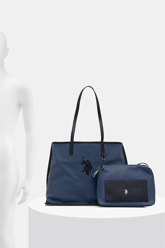 U.S. Polo Assn. torebka shopper damska z imitacji skóry SURREY BEUSU9093WVI