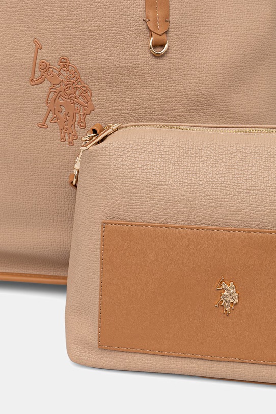 U.S. Polo Assn. torebka shopper damska z imitacji skóry SURREY BEUSU9093WVI