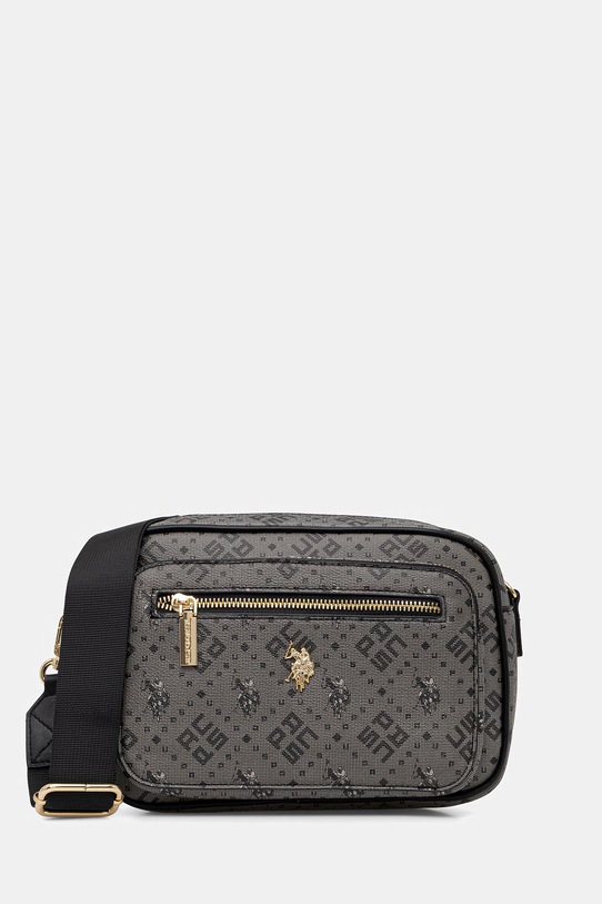 Kabelka U.S. Polo Assn. HAMPTON imitácia kože sivá BIUN26373WVP