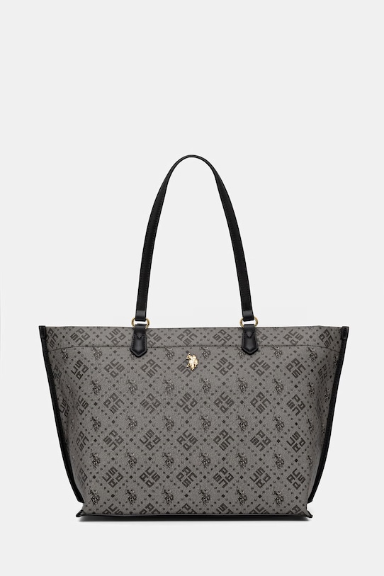 Τσάντα U.S. Polo Assn. HAMPTON συνθετικό γκρί BIUN28890WVP