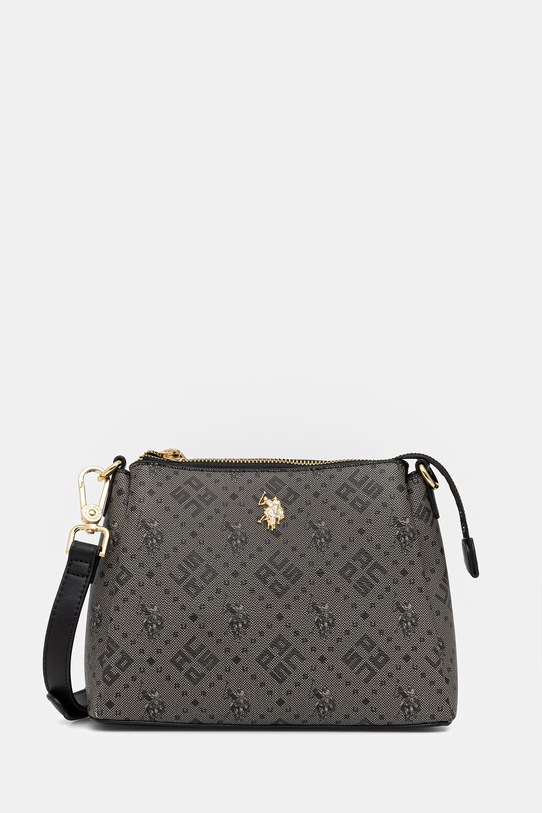 Τσάντα U.S. Polo Assn. HAMPTON συνθετικό γκρί BIUN28891WVP