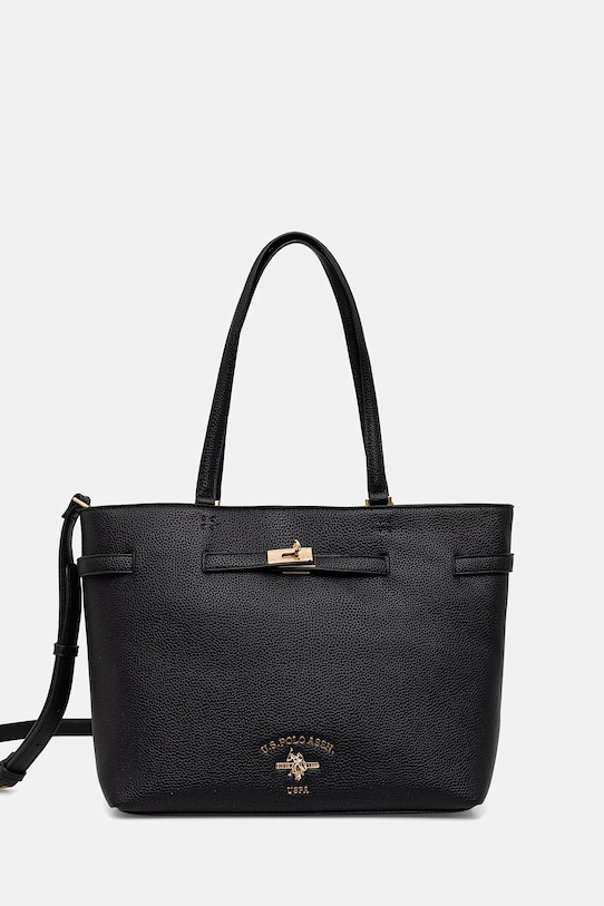 Τσάντα U.S. Polo Assn. STANFORD συνθετικό μαύρο BIUSS8881WVP