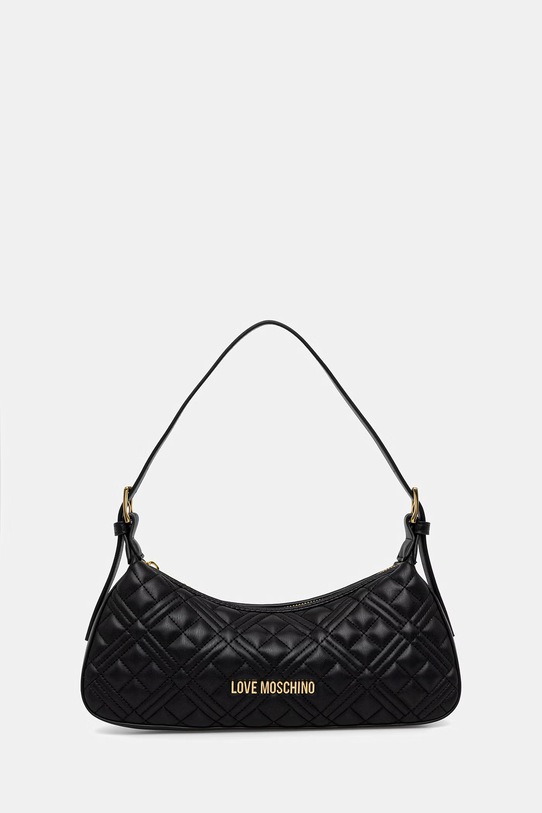 Love Moschino torebka nie mieści A4 czarny JC4142PP0OLA0000