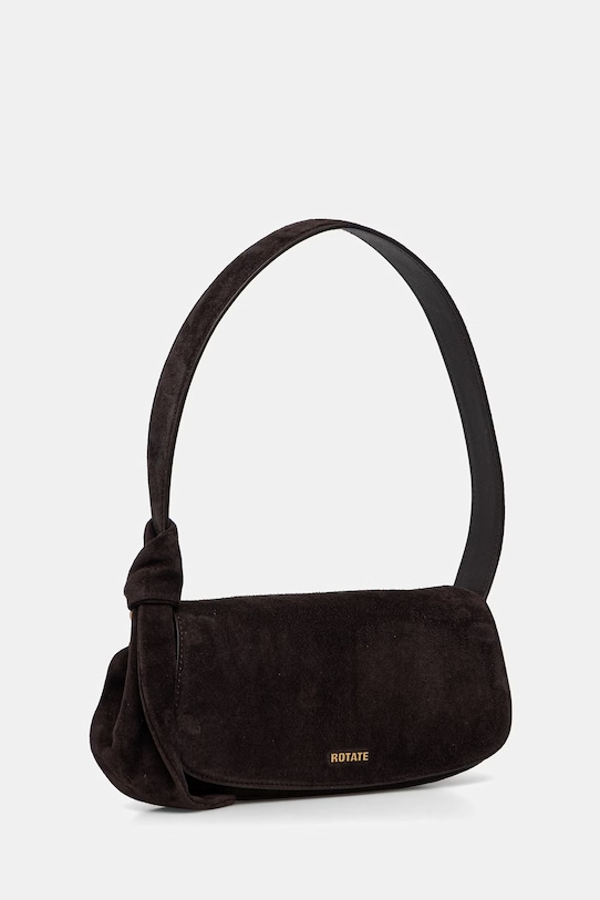 Rotate torebka zamszowa 116128579 brązowy SS26