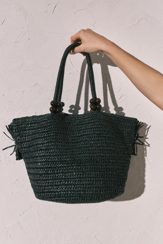 women'secret torba plażowa damska czarny 3063298