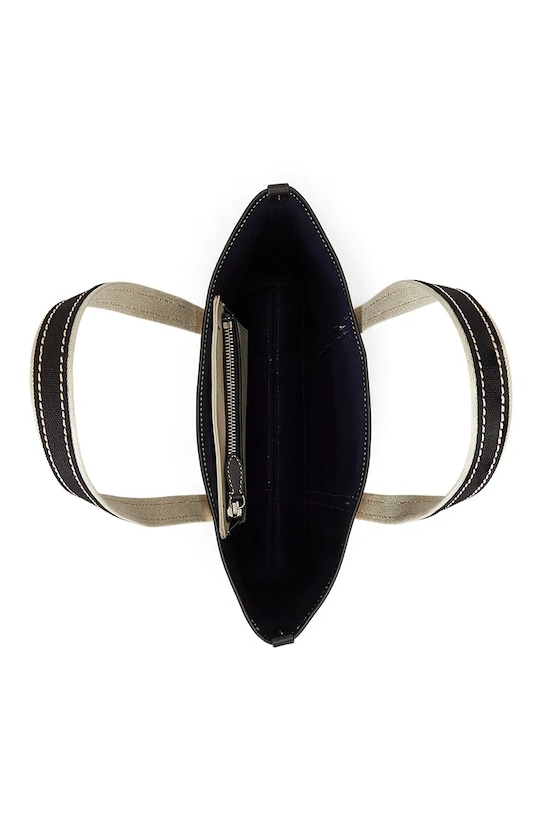 Polo Ralph Lauren torebka shopper damska bawełniana beżowy 428980460