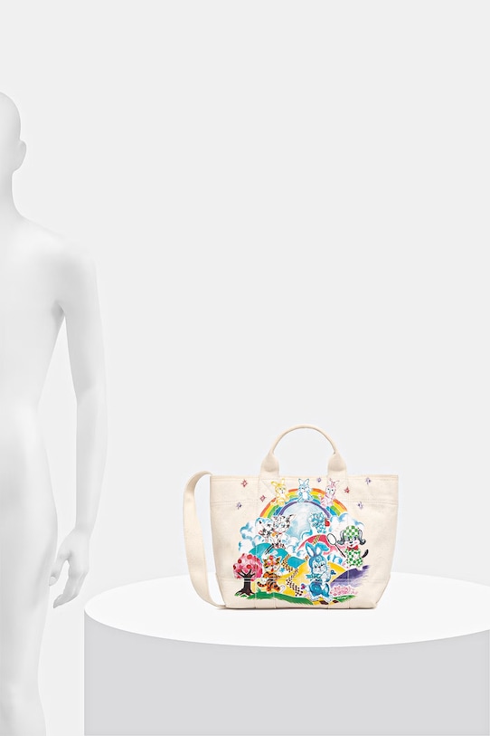 Kenzo torebka bawełniana Shopper/Tote bag FG58SA910F35