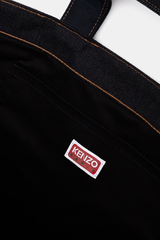 Kenzo Shopper/Tote bag torebka tote damska jeansowa FG58SA411F23 granatowy