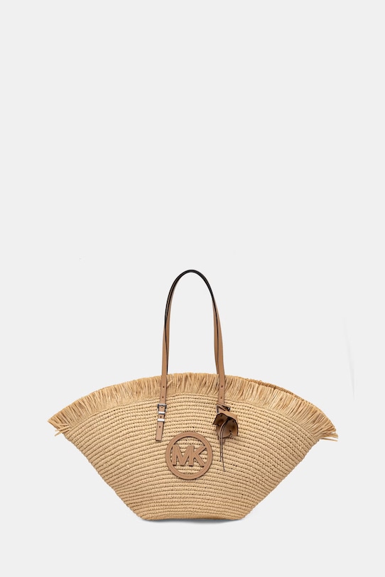 MICHAEL Michael Kors torebka koszyk damska z imitacji skóry beżowy 30S6S9FT9Y