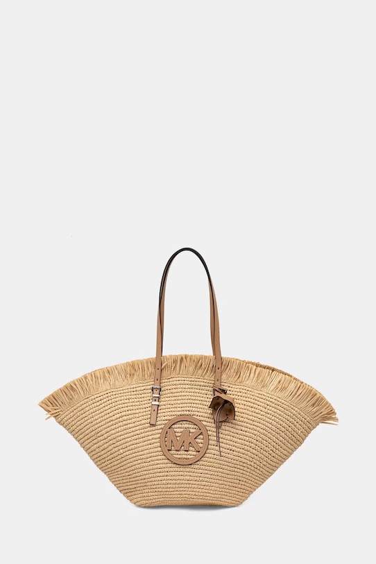 MICHAEL Michael Kors καλάθι γυναικείο από απομίμηση δέρματος μπεζ 30S6S9FT9Y