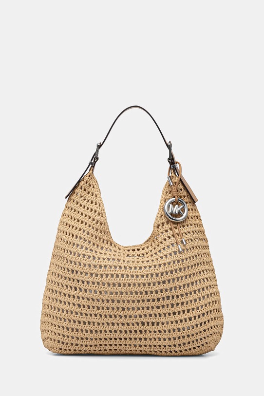 MICHAEL Michael Kors torebka nie mieści A4 beżowy 30S6SY5H3W