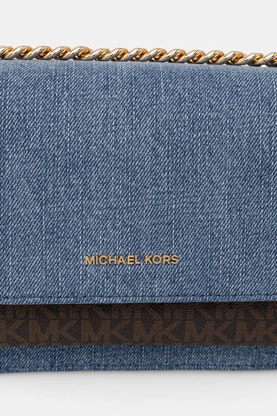 MICHAEL Michael Kors torebka crossbody damska jeansowa niebieski 30S6GC7L3C