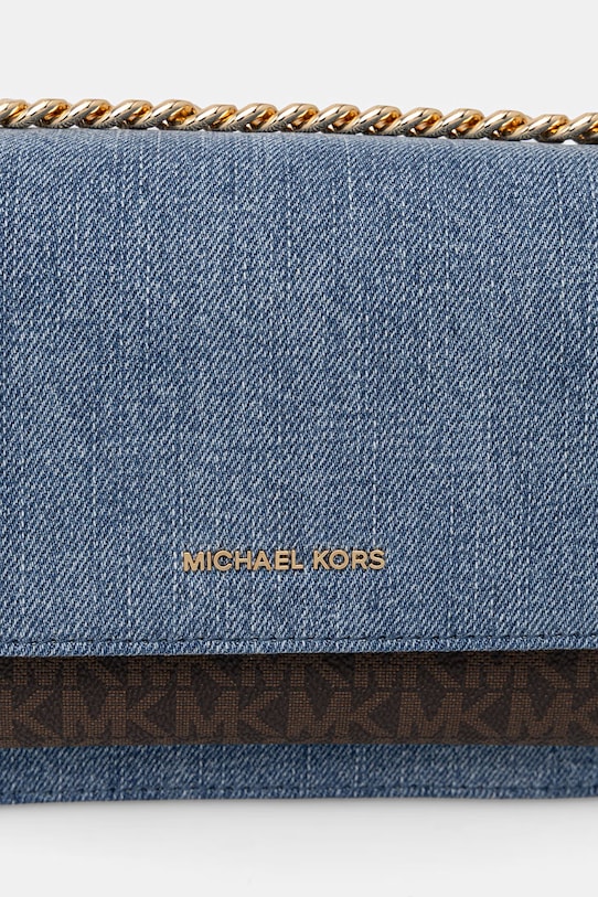 MICHAEL Michael Kors torebka crossbody damska jeansowa niebieski 30S6GC7L3C