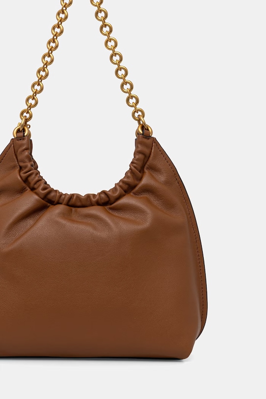 Akcesoria MICHAEL Michael Kors torebka damska skórzana 32S6A50C6L brązowy