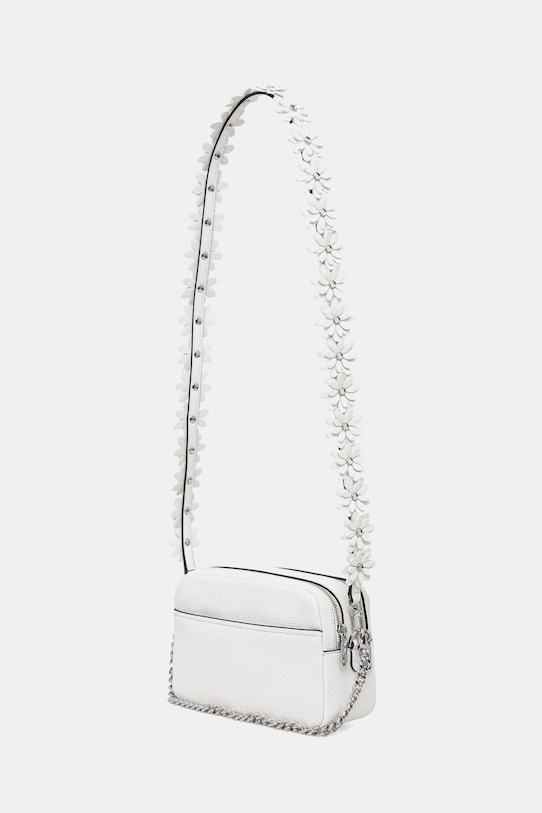 Akcesoria MICHAEL Michael Kors torebka crossbody damska skórzana 32S6SYTC6U biały