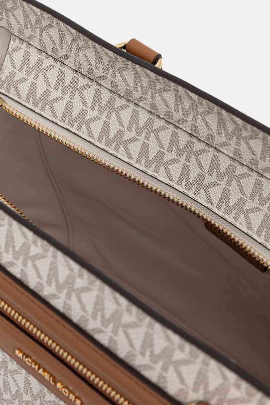 MICHAEL Michael Kors torebka shopper damska z imitacji skóry 30S6GTVT2B beżowy