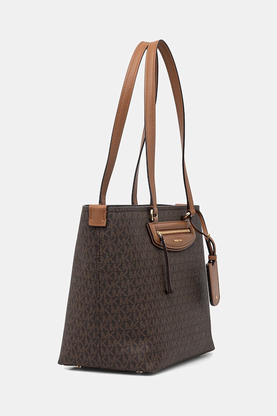 MICHAEL Michael Kors torebka shopper damska z imitacji skóry 30S6GTVT2B brązowy SS26
