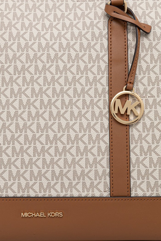 MICHAEL Michael Kors torebka shopper damska z imitacji skóry beżowy 30S6G3PT3B