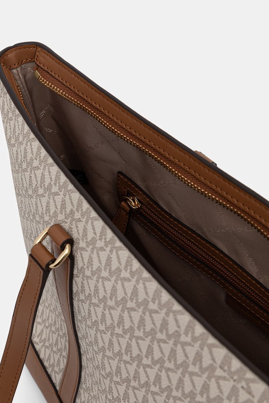 MICHAEL Michael Kors torebka shopper damska z imitacji skóry 30S6G3PT3B beżowy