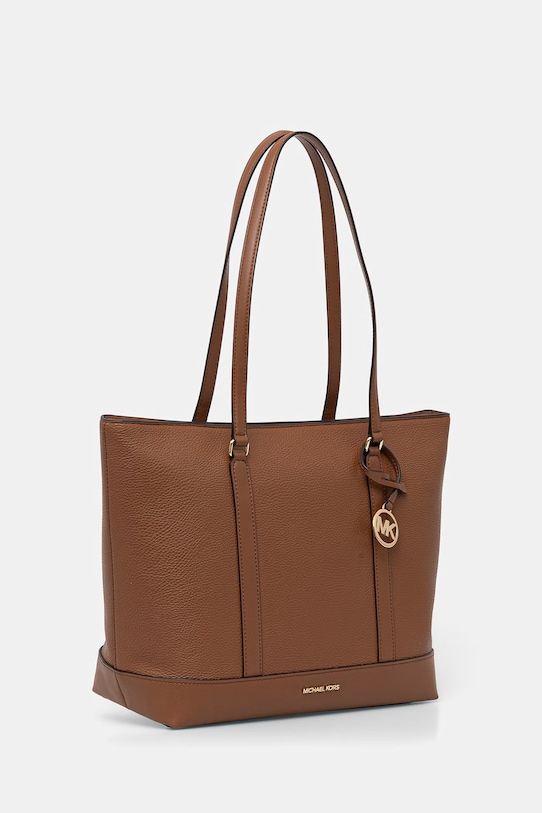 MICHAEL Michael Kors torebka shopper damska z imitacji skóry 30S6G3PT3V brązowy SS26