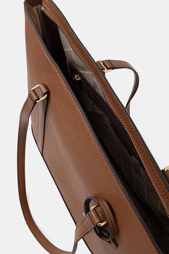 MICHAEL Michael Kors torebka shopper damska z imitacji skóry 30S6G3PT3V brązowy