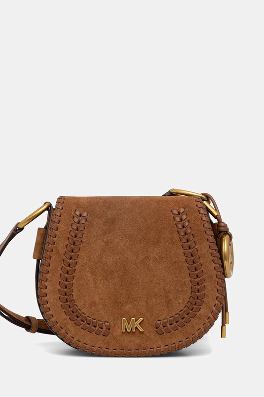 Замшевая сумочка MICHAEL Michael Kors замш коричневый 30S6AQ5M6O