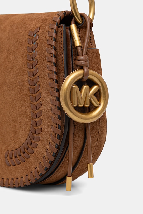 Замшевая сумочка MICHAEL Michael Kors коричневый 30S6AQ5M6O