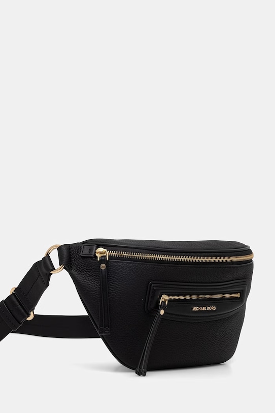 MICHAEL Michael Kors nerka damska skórzana 30S6GTVM2L czarny SS26