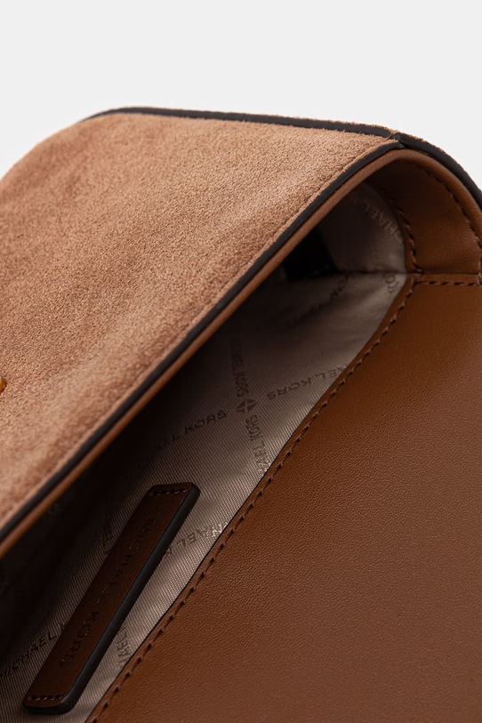 Semišová kabelka MICHAEL Michael Kors 30S6A2RL5S hnedá