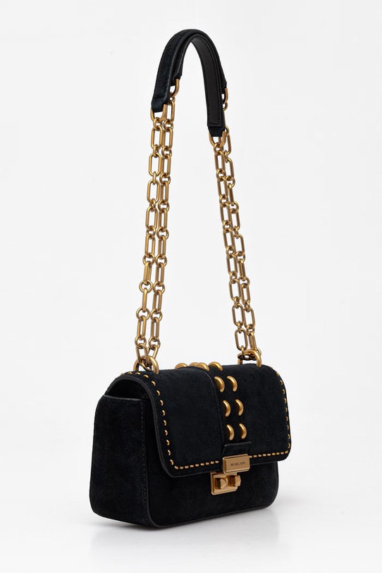 Semišová kabelka MICHAEL Michael Kors 30S6A2RL5S čierna SS26