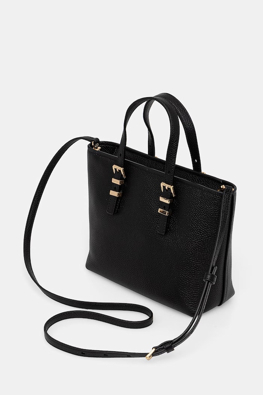 Akcesoria MICHAEL Michael Kors torebka crossbody damska skórzana 32S6GQNC1L czarny