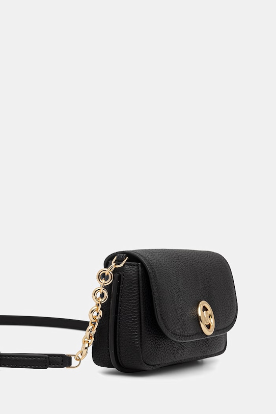 Kožená kabelka MICHAEL Michael Kors 32S6GY5C5L čierna SS26