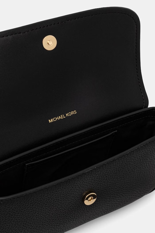 Kožená kabelka MICHAEL Michael Kors 32S6GY5C5L čierna