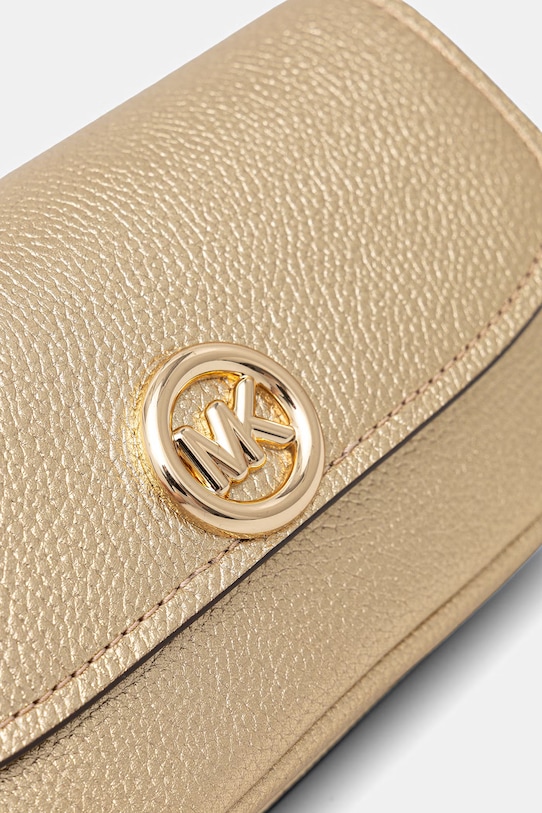 Δερμάτινη τσάντα MICHAEL Michael Kors χρυσαφί 32S6GY5C5M