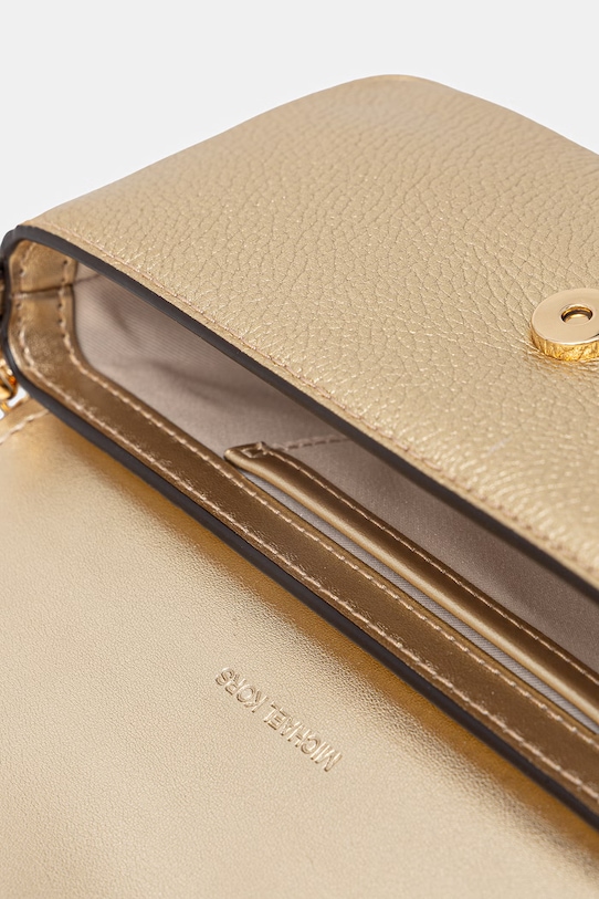 Δερμάτινη τσάντα MICHAEL Michael Kors 32S6GY5C5M χρυσαφί