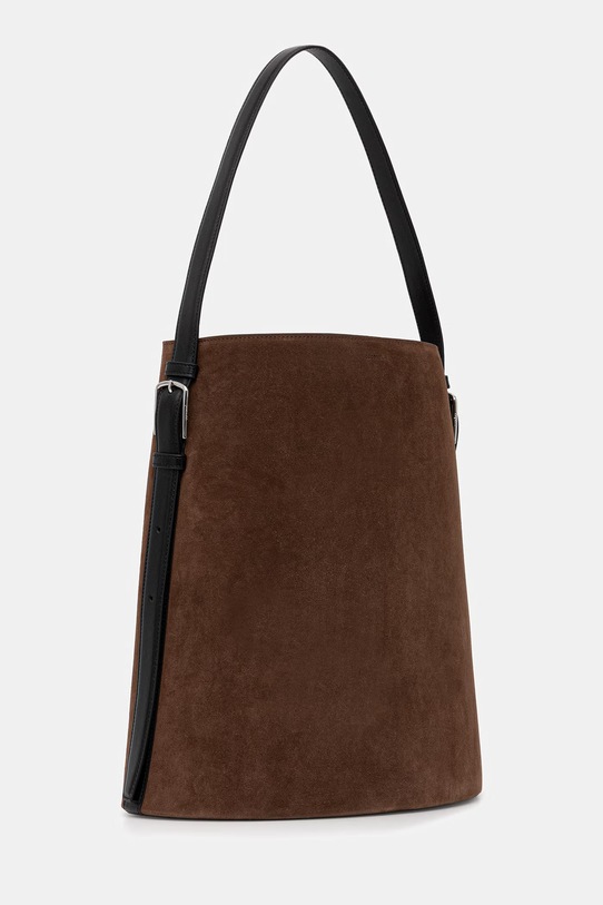 Coperni torebka koszyk damska zamszowa COPBA126F6049 brązowy SS26