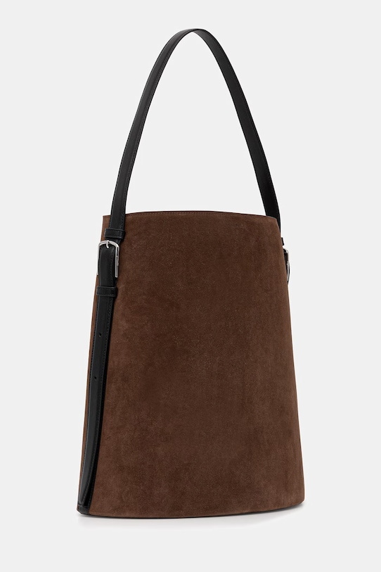 Coperni torebka koszyk damska zamszowa COPBA126F6049 brązowy SS26