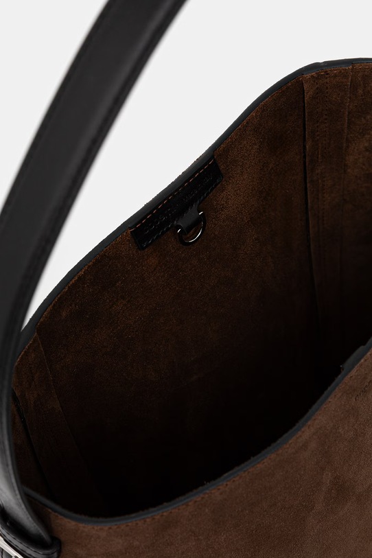 Coperni torebka koszyk damska zamszowa COPBA126F6049