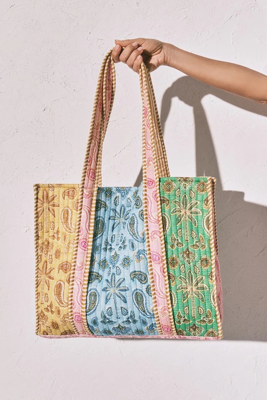 women'secret torba plażowa damska bawełniana 4383150 multicolor SS26