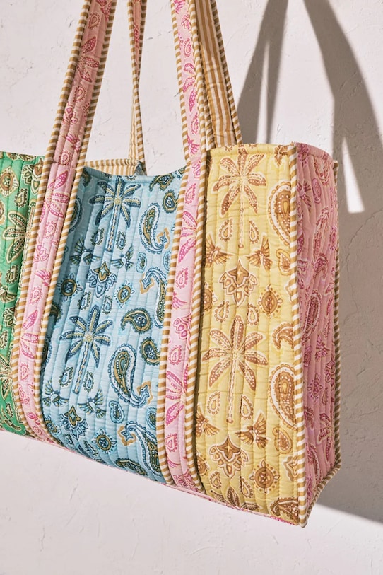 Akcesoria women'secret torba plażowa damska bawełniana 4383150 multicolor