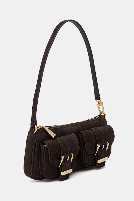 MICHAEL Michael Kors torebka zamszowa 32T5GZCU1L brązowy SS26